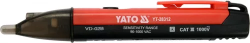 Yato fáziskereső érintésmentes mérés 90-1000 V-ig szigetelt.