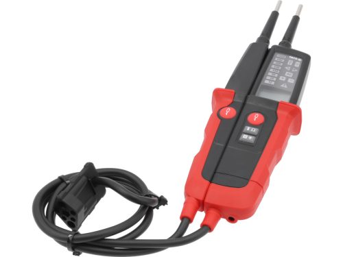 Yato kétpólusú feszültségteszter RCD-teszttel