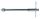 Yato racsnis menetfúró fordítóvas M5-M12 300 mm