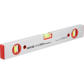 Yato vízmérték 3 libella 400 mm