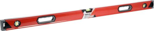 Yato vízmérték 3 libella 2 fogantyú 1200 mm 0,5mm pontos