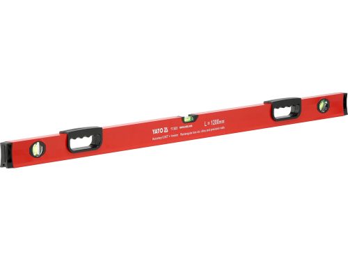 Yato vízmérték 3 libella 2 fogantyú 1200 mm
