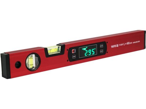 Yato digitális vízmérték 2 libella 400 mm