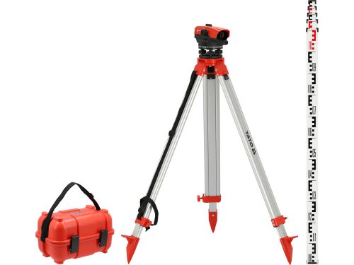 Yato optikai szintező készlet 32X IP66 + Léc + állvány