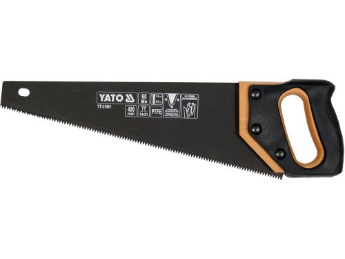 Yato rókafarkú fűrész 400 mm teflon bevonatos fekete