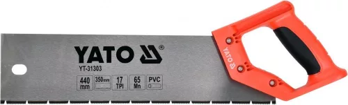 Yato kézi fűrész PVC-hez 440 mm