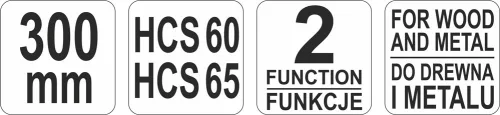Yato keretes fűrész kombi 300 mm