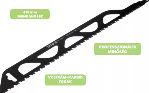 Yato szablyafűrészlap téglához 455 mm