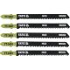 Yato dekopírfűrészlap T10TPI 100/75 mm HCS (5 db/csomag)