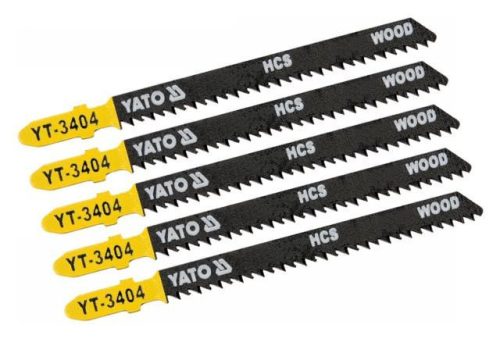 Yato Dekopírfűrészlap T10TPI 100/2,5 mm HCS (5 db/csomag)