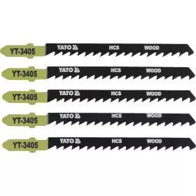 Yato dekopírfűrészlap T6TPI 100/75 mm HCS (5 db/csomag) 6,6 mm