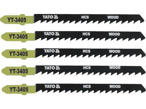 Yato dekopírfűrészlap T6TPI 100/75 mm HCS (5 db/csomag) 6,6 mm