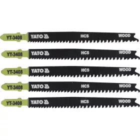Yato dekopírfűrészlap T13-8TPI 115/90 mm HCS (5 db/csomag)