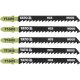 Yato dekopírfűrészlap T6TPI 100/75 mm HCS (5 db/csomag)