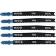 Yato dekopírfűrészlap fémre T-befogás 24-10TPI 100/1,0 mm HSS (5 db/cs)