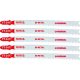 Yato dekopírfűrészlap fémre T-befogás 10TPI 130/1,0 mm HSS (5 db/cs)