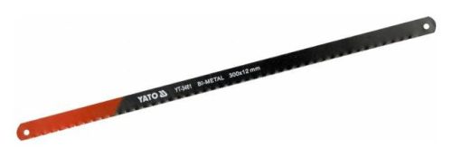 Yato fémfűrészlap kézi 300/12 mm 24TPI bimetál (M2+6150) 2 db/cs
