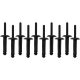 Yato műanyag popszegecs 6,6 x 17,2 mm 10 db/cs