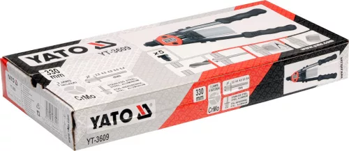 Yato popszegecsfogó karos CrMo pofa 330 mm (3,2-6,4 mm)