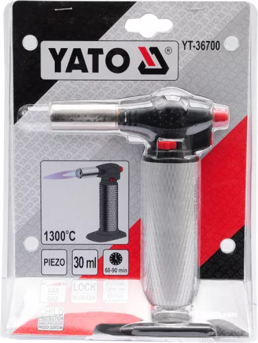 Yato gázégő 1300°C 30ml butan gázos