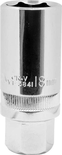 Yato gyertyakulcs 3/8" 18 mm / 63 mm CrV