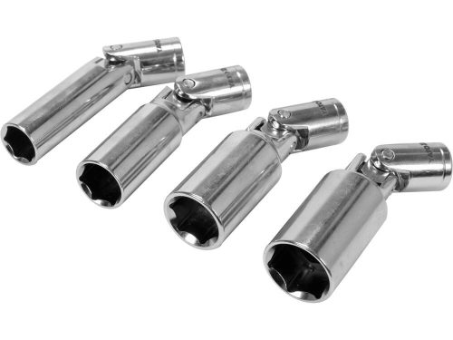 Yato csuklós gyertyakulcs készlet 4 részes 3/8" 14-21 mm CrV