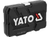 Yato szerszámkészlet 1/4", 3/8” 34 db