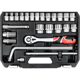 Yato dugókulcs készlet 25 részes 1/2" 10-32 mm CrV