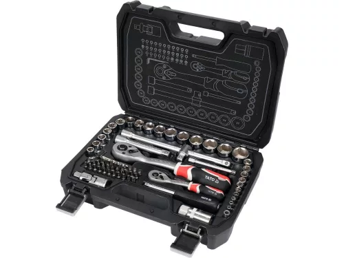 Yato dugókulcs készlet 72 részes 1/4", 1/2" CrV