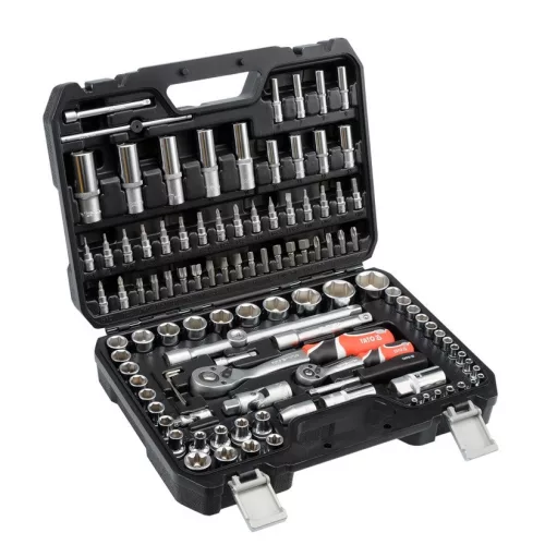 Yato dugókulcs készlet 108 részes 1/4", 1/2" CrV