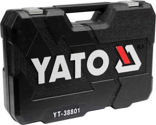 Yato dugókulcs készlet 120 részes 1/4", 3/8", 1/2" CrV
