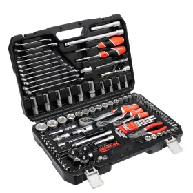 Yato dugókulcs készlet 126 részes 1/4", 3/8", 1/2" CrV