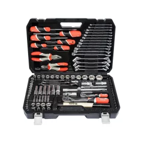 Yato szerszámkészlet 109 részes 1/4", 1/2" CrV CrMo