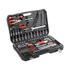 Yato szerszámkészlet 225 részes 1/4", 3/8", 1/2" CrV CrMo