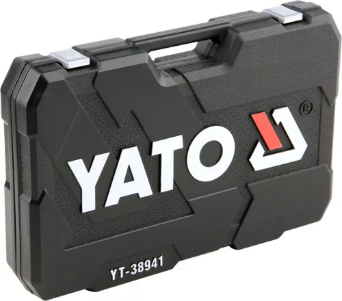 Yato szerszámkészlet 225 részes 1/4", 3/8", 1/2" CrV CrMo