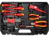 Yato szigetelt szerszámkészlet villanyszerelőknek 68 részes 1/4" 1000 V CrV