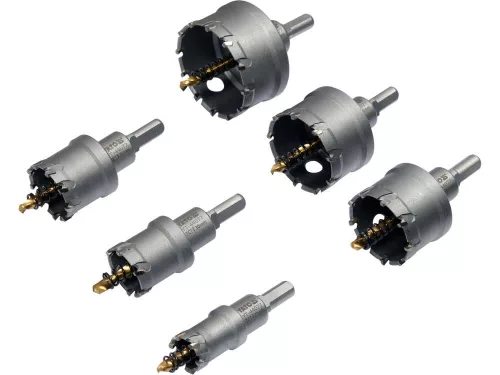 Yato körkivágó készlet 6 részes 22-65 mm TCT
