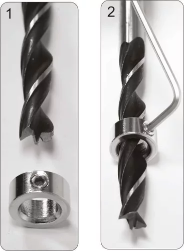 Yato csigafúró mélységhatároló készlet 3 részes 6, 8, 10 mm