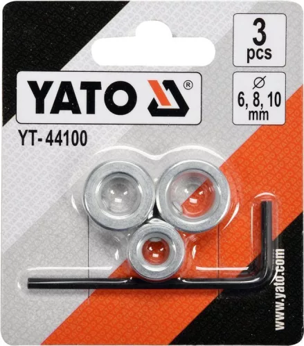Yato csigafúró mélységhatároló készlet 3 részes 6, 8, 10 mm