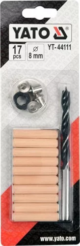 Yato tipliző készlet 8 mm 17 részes