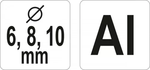 Yato tipliző sablon 6,8,10 mm