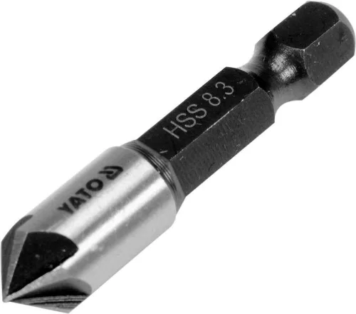 Yato kúpos süllyesztő fémre 8,3 mm bit befogású HSS