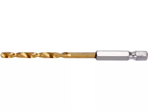 Yato csigafúró 4,0 x 95 / 43 mm HSS-TiN bit befogású