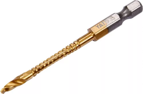 Yato fém marófúró 4 x 78 mm bit befogású HSS-TiN