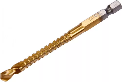 Yato fém marófúró 6,5 x 89 mm bit befogású HSS-TiN