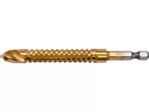 Yato fém marófúró 10 x 105 mm bit befogású HSS-TiN