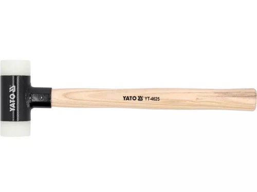 Yato műanyag kalapács 430 g visszarúgásmentes fehér műanyag