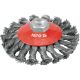 Yato döntött sodrott körkefe M14 100 mm acél