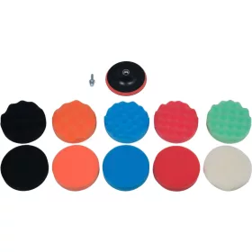 Yato tépőzáras polírozókorong készlet 12 részes 125 mm M14