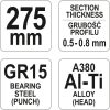 Yato profilegyesítő fogó (gipszkartonozáshoz) 275 mm